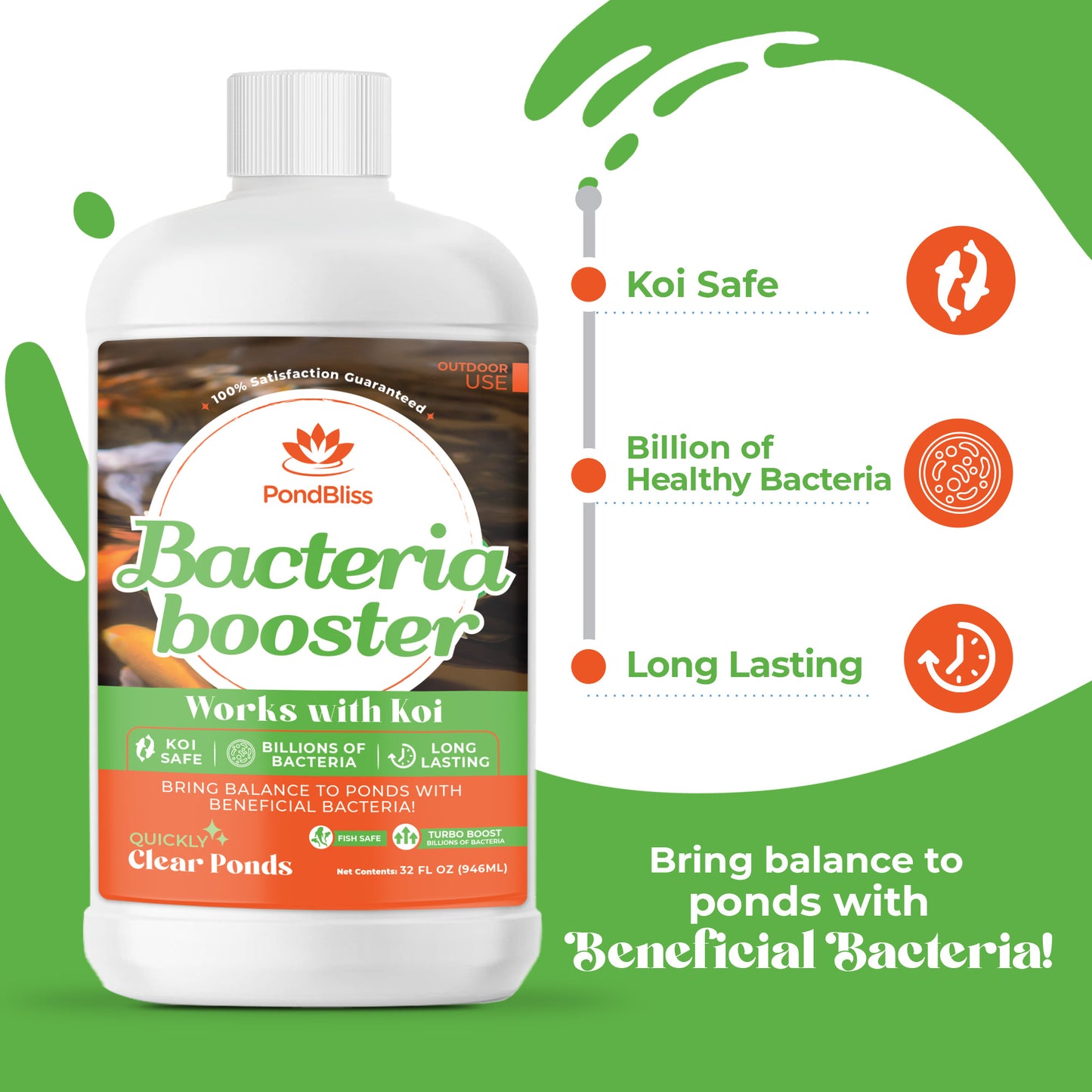 PondBliss Bacteria Booster 32oz