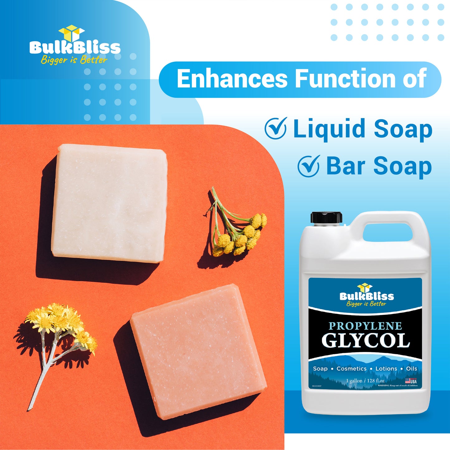 BulkBliss Food Grade Propylene Glycol