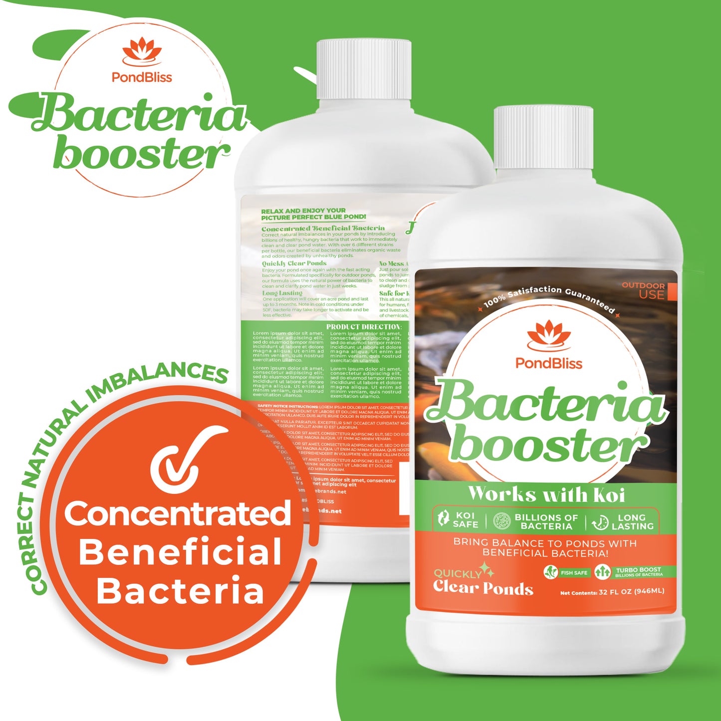 PondBliss Bacteria Booster 32oz