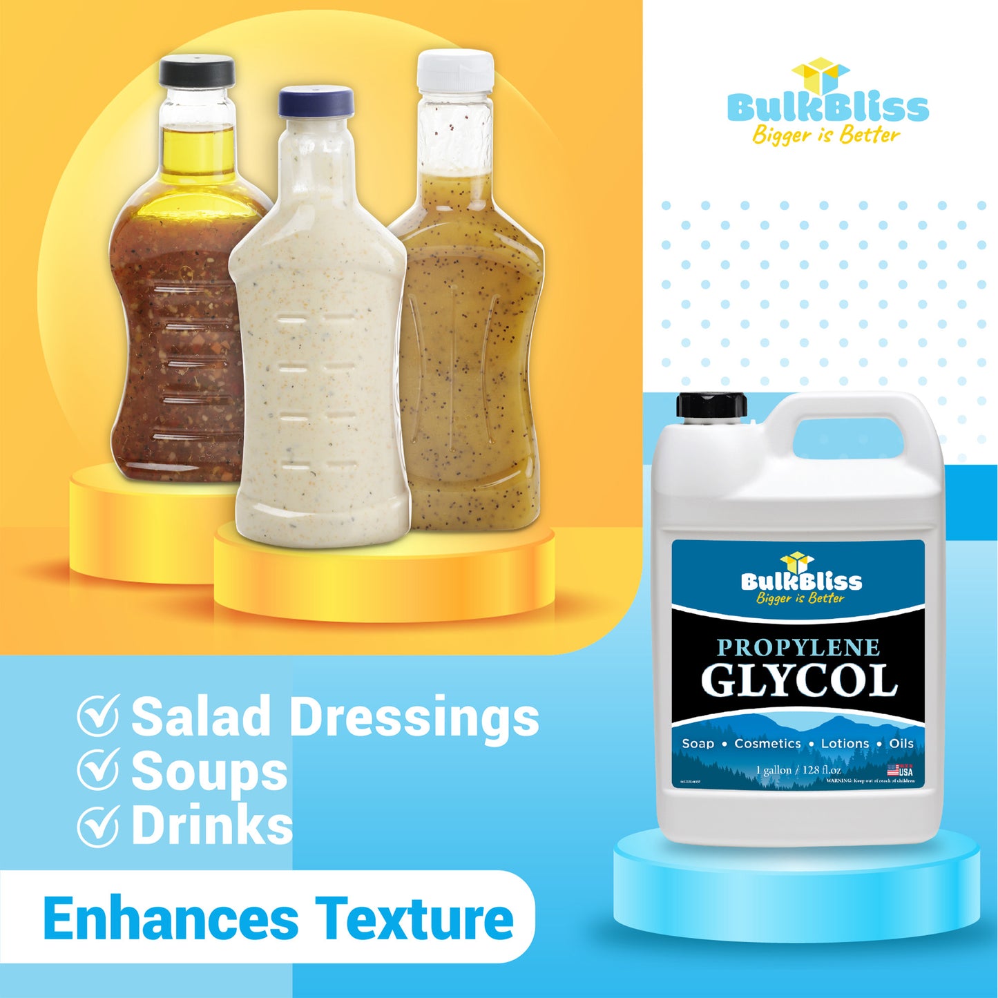 BulkBliss Food Grade Propylene Glycol