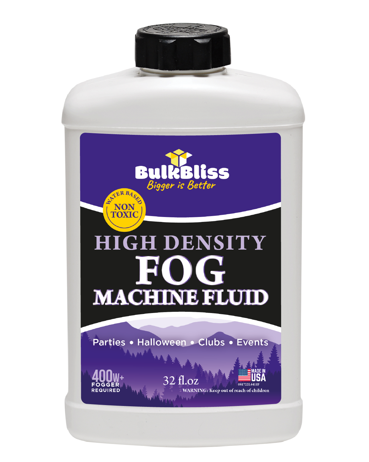 BulkBliss High Density Fog Machine Fluid