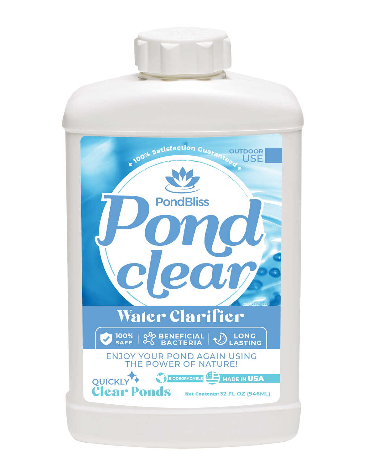 PondBliss Pond Clear Water Clarifier 32oz
