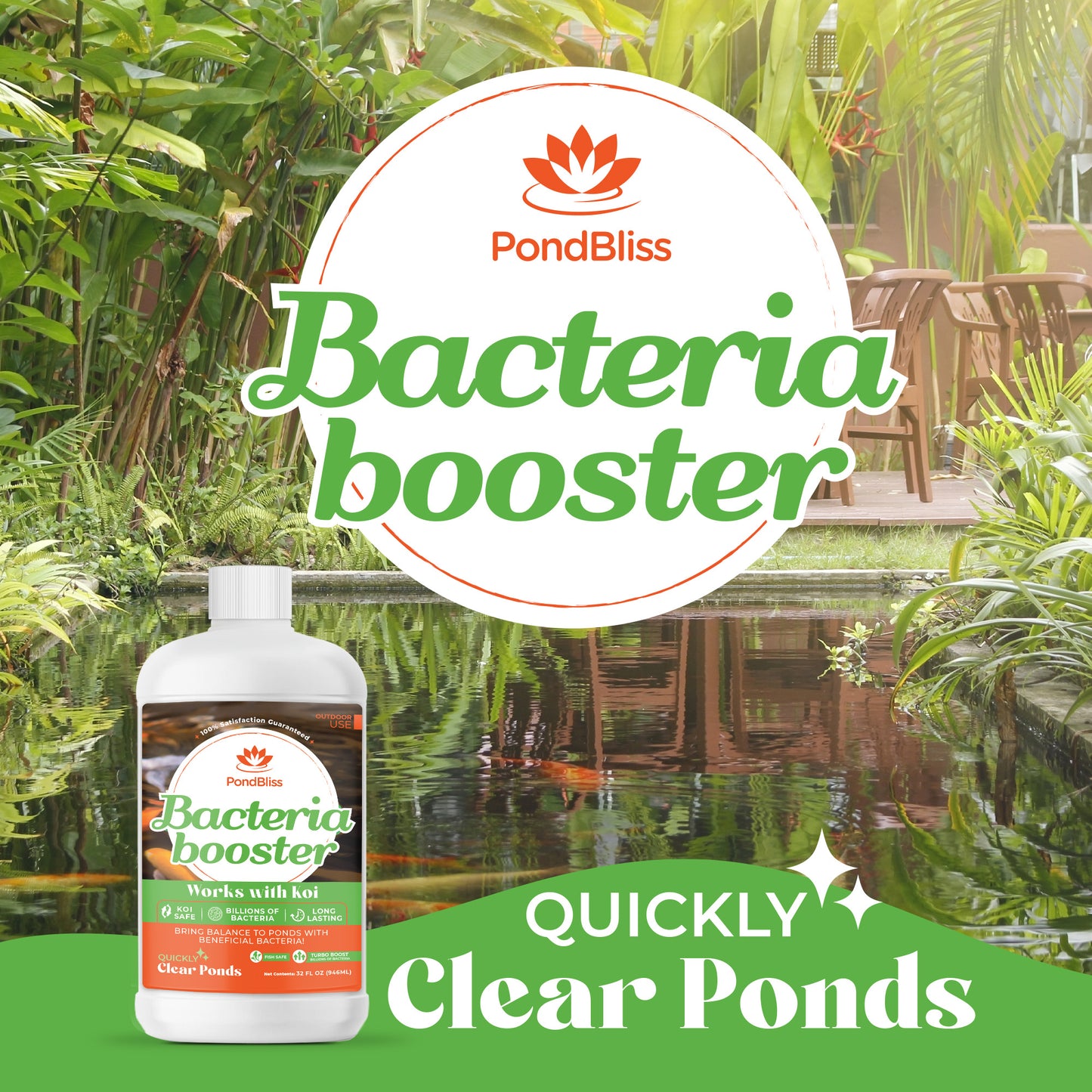 PondBliss Bacteria Booster 32oz