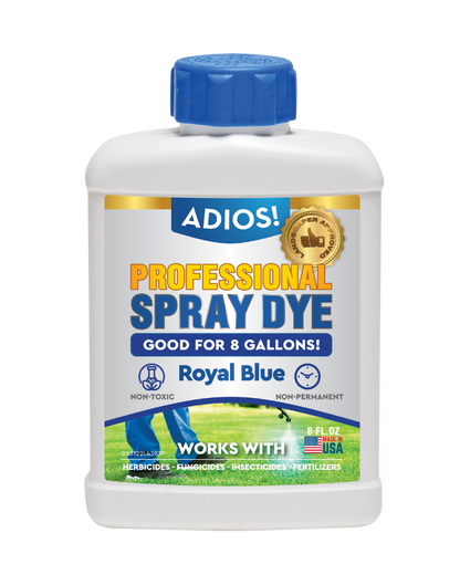 Adios! Professional Blue Spray Dye Marker